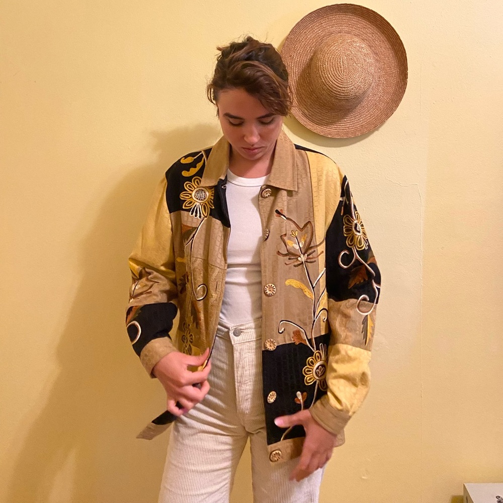 Vintage indigo moon jacket